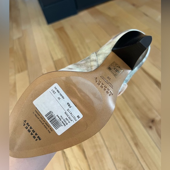 Isabel Marant Rouxa canvas ankle boots NWT size 39 - Picture 9 of 13